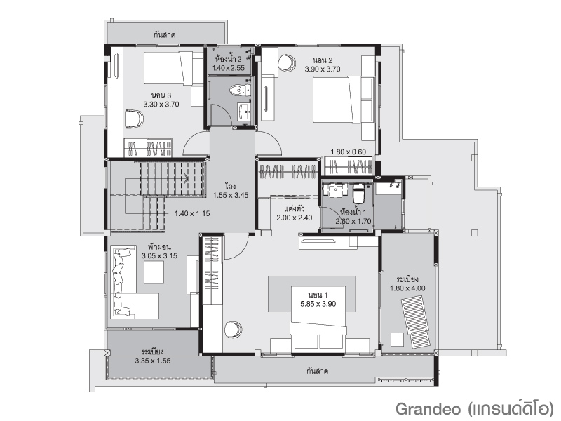 บ้านเดี่ยว มัณฑนา รามอินทรา - วงแหวน / 4 ห้องนอน (ขาย), Manthana Ramintra - Wongwean / Detached House 4 Bedrooms (FOR SALE) TAN307