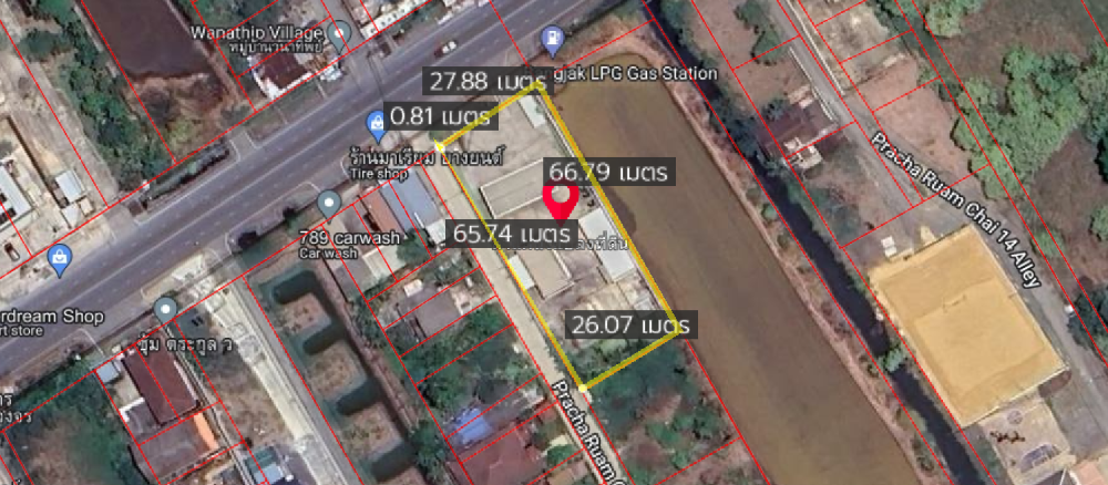 ปั๊มแก๊ส LPG ประชาร่วมใจ / (ขาย), LPG Gas Station Pracharuamjai (FOR SALE) COF099