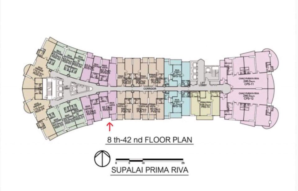 Supalai Prima Riva / 1 Bed Plus (FOR SALE), ศุภาลัย พรีมา ริวา / 1 ห้องนอน + ห้องอเนกประสงค์ (ขาย) NUT647