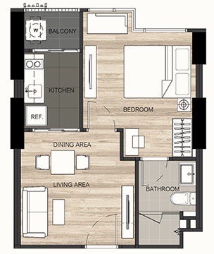 The Line Jatujak - Mo Chit / 1 Bedroom (FOR SALE), เดอะ ไลน์ จตุจักร - หมอชิต / 1 ห้องนอน (ขาย) PLOYW077