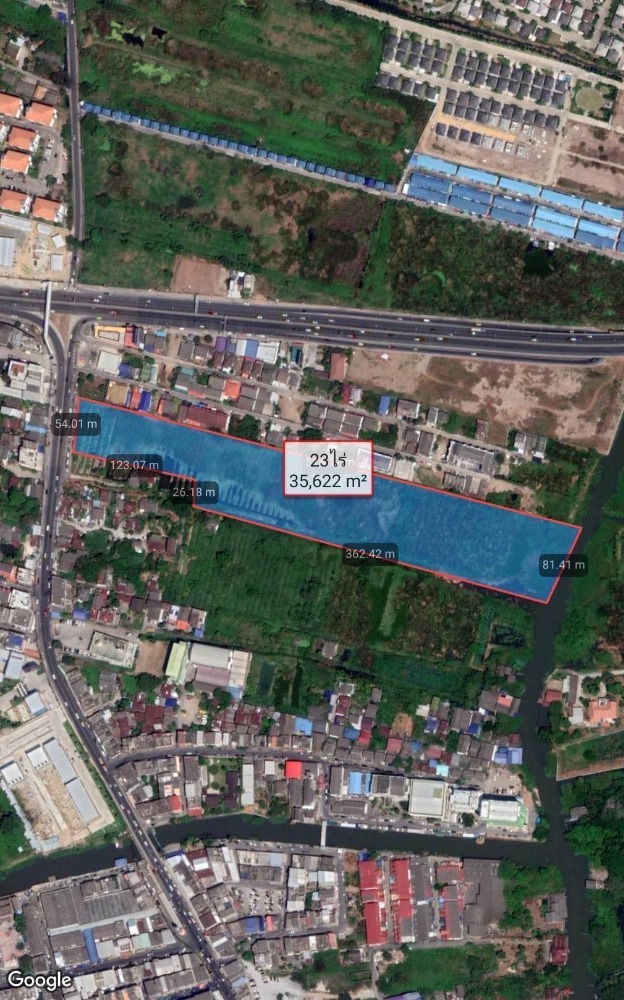 ที่ดิน บางบัวทอง / 23 ไร่ (ขาย), Land Bangbuathong / 23 Rai (FOR SALE) GAMET115