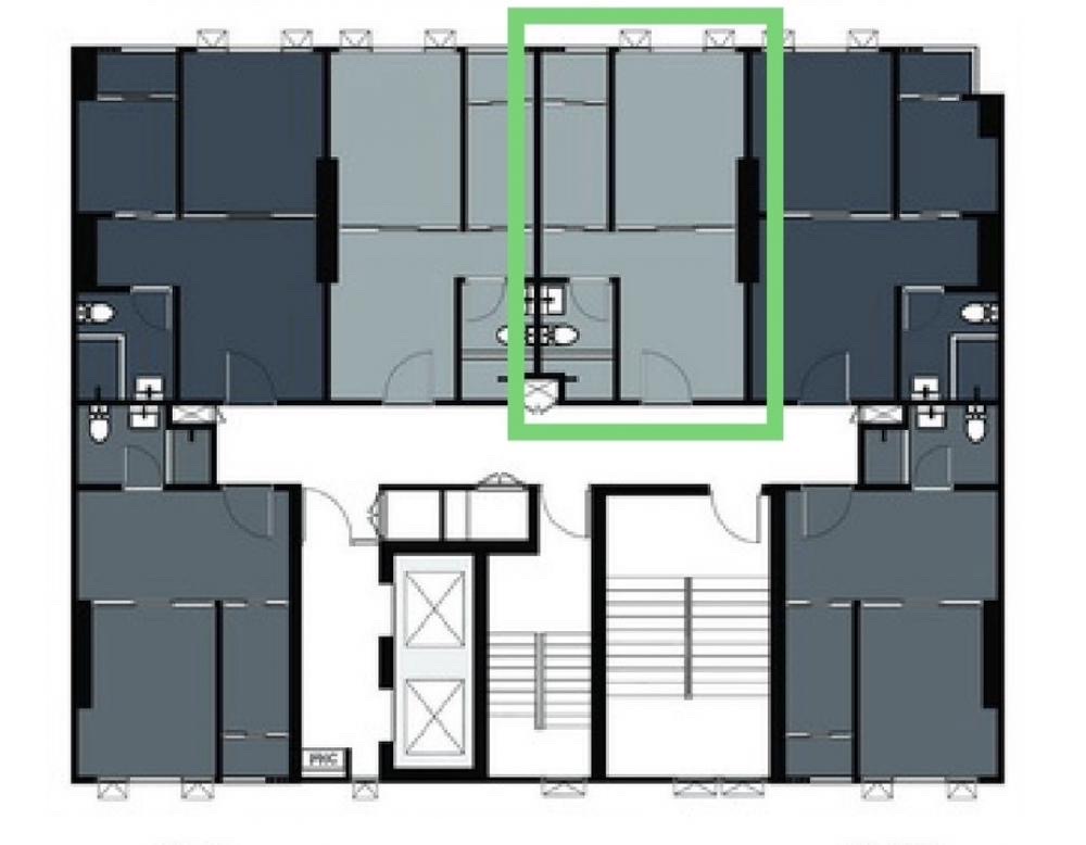 Knightsbridge Kaset Society / 1 Bedroom (FOR SALE), ไนท์บริดจ์ เกษตร โซไซตี้ / 1 ห้องนอน (ขาย) MEAW163