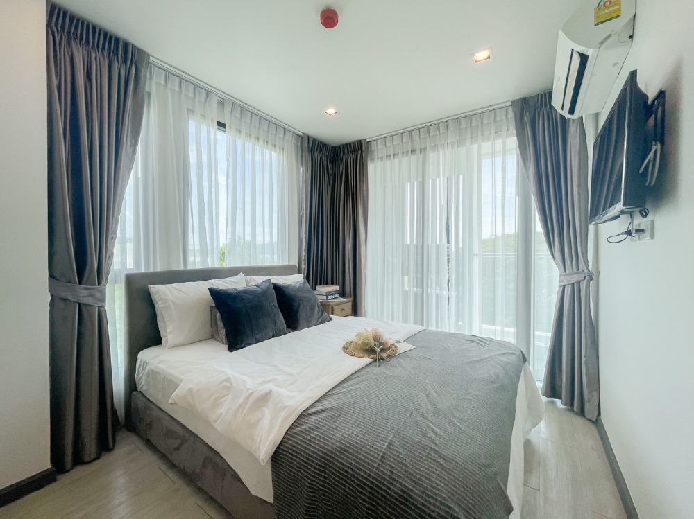 ห้องหัวมุมวิวทะเล เฟอร์ครบพร้อมอยู่ ✨ De Amber Bang Saray / 1 Bedroom (FOR SALE), เดอ แอมเบอร์ บางเสร่ / 1 ห้องนอน (ขาย) CJ221