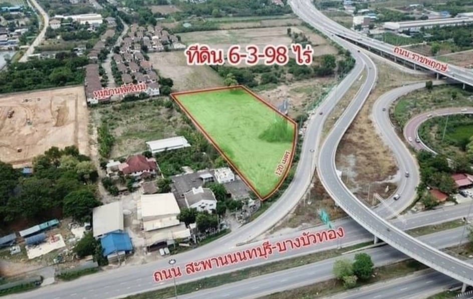 ที่่ดิน ติดถนน 345 / (ขาย), Land on road 345 / (SALE) GAMET259