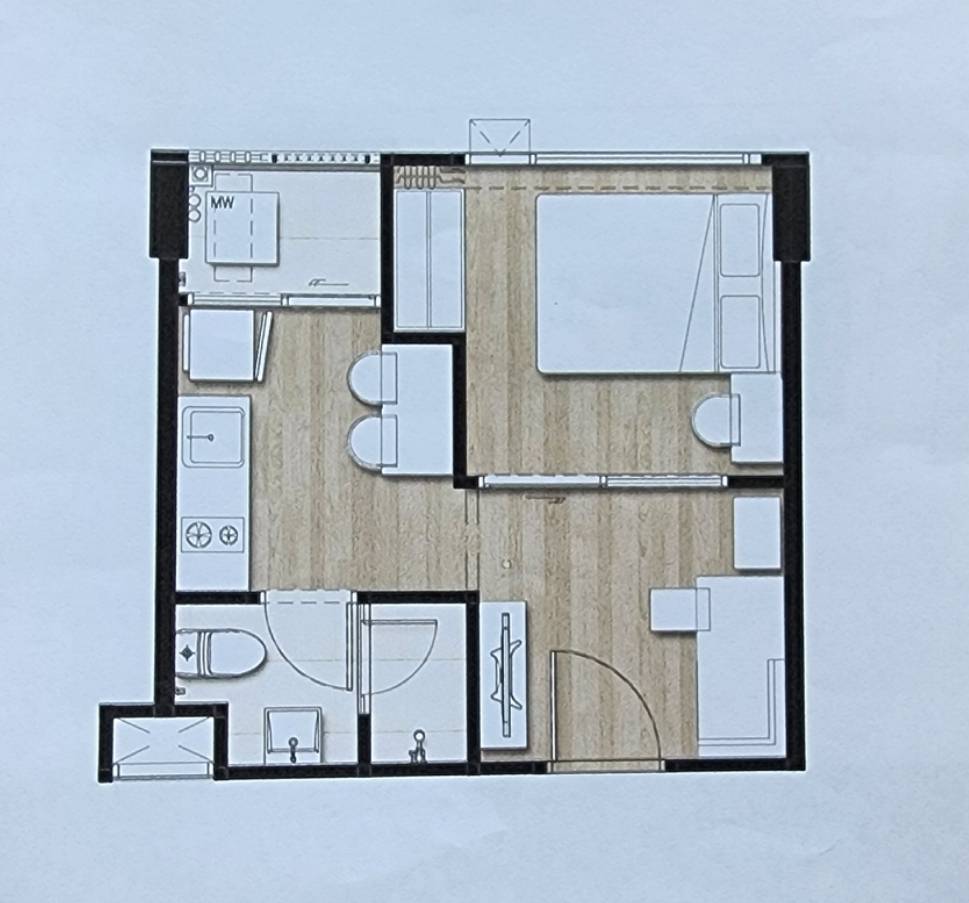 The Nest Sukhumvit 64 / 1 Bedroom (FOR SALE), เดอะ เนสท์ สุขุมวิท 64 / 1 ห้องนอน (ขาย) HL1252