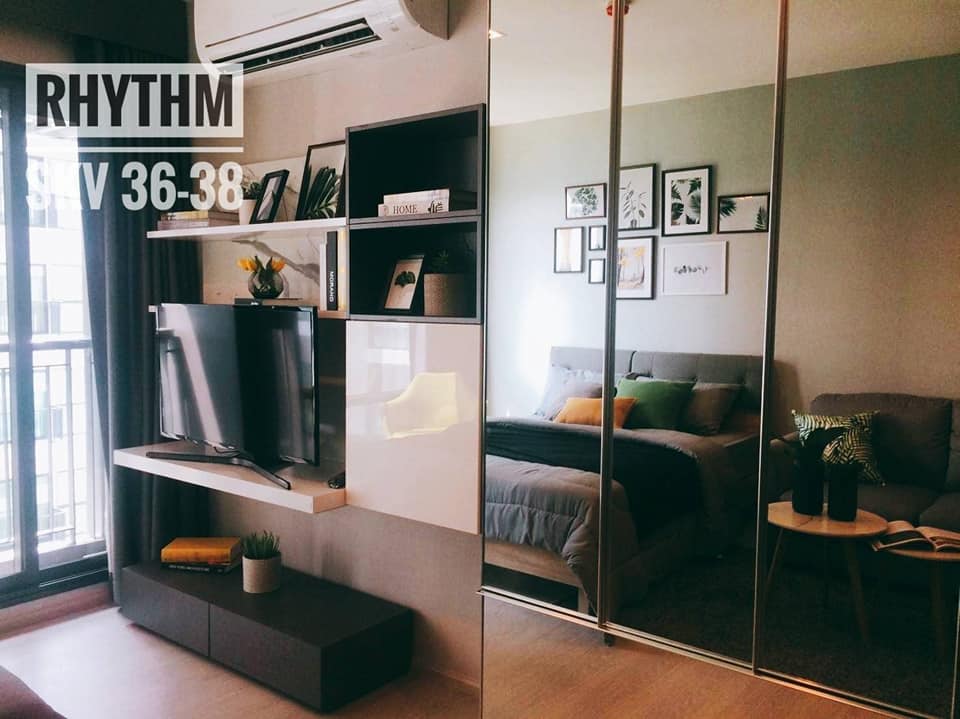 Rhythm Sukhumvit 36 - 38 / Studio (SALE WITH TENANT), ริทึ่ม สุขุมวิท 36 - 38 / ห้องสตูดิโอ (ขายพร้อมผู้เช่า) HL726