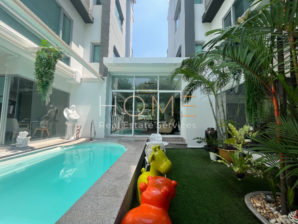 โฮมออฟฟิศ บี สแควร์ พระราม 9 - เหม่งจ๋าย / 6 ห้องนอน (ขาย), B-Square Rama 9 - Mengjai / Townhome 6 Bedrooms (FOR SALE) RUK133