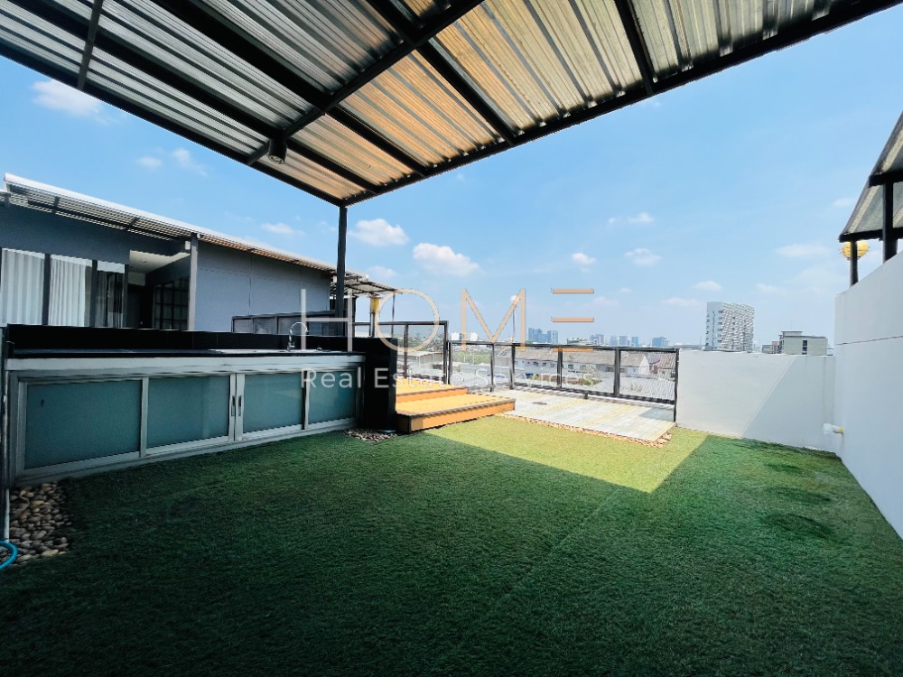 โฮมออฟฟิศ บี สแควร์ พระราม 9 - เหม่งจ๋าย / 6 ห้องนอน (ขาย), B-Square Rama 9 - Mengjai / Townhome 6 Bedrooms (FOR SALE) RUK133