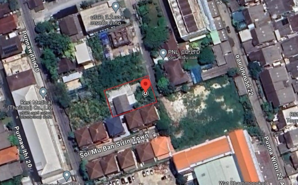 ที่ดินพร้อมสิ่งปลูกสร้าง ปุณณวิถี 20 / 136 ตารางวา (ขาย), Land with Building Punnawithi 20 / 544 Square Metre (FOR SALE) PUY203