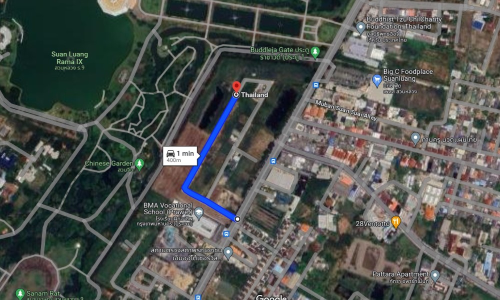 ที่ดิน ซอยเฉลิมพระเกียรติ ร.9 ซอย 39/2 / 224 ตารางวา (ขาย), Land Soi Chaloem Phrakiat Rama 9 Soi 39/2 / 896 Square Metre (FOR SALE) PUY229