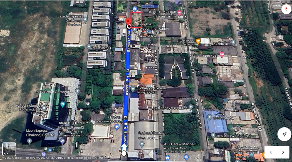 ที่ดิน พระราม 9 ซอย 13 / 173 ตารางวา (ขาย), Land Rama 9 Soi 13 / 692 Square Metre (FOR SALE) RUK704