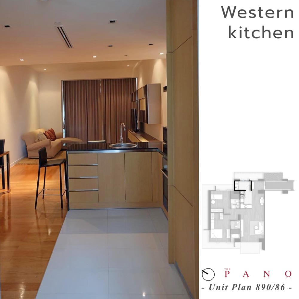 The Pano Rama 3 / 2 Bedrooms (SALE), เดอะ พาโน พระราม 3 / 2 ห้องนอน (ขาย) NUT936