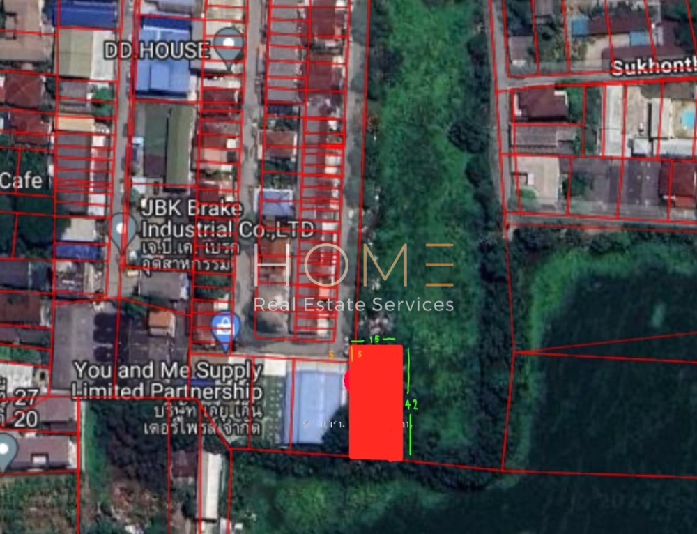 ที่ดิน สุคนธสวัสดิ์ 24 / 162 ตารางวา (ขาย), Land Sukhonthasawat 24 / 648 Square Metre (FOR SALE) RUK734