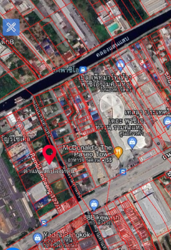 ที่ดิน ซอยรามคำแหง 127/1 / 305 ตารางวา (ขาย), Land Soi Ramkhamhaeng 127/1 / 1,220 Square Metre (FOR SALE) JANG089