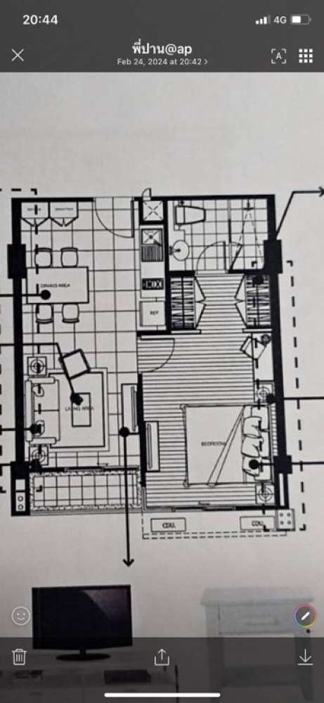 The Clover Thonglor Residence / 1 Bed Plus (FOR SALE), เดอะ โคลเวอร์ ทองหล่อ เรสซิเดนซ์ / 1 ห้องนอน + ห้องอเนกประสงค์ (ขาย) COF511