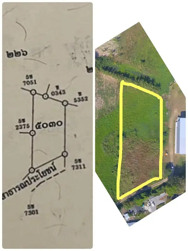 ที่ดิน หุบบอน ศรีราชา / 3 ไร่ 39 ตารางวา (ขาย), Land Hub Bon Sriracha / 1.224 Acre (FOR SALE) NEWC043