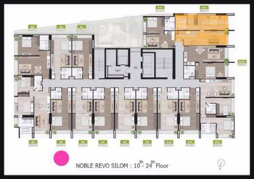 Noble Revo Silom / 1 Bedroom (FOR SALE), โนเบิล รีโว สีลม / 1 ห้องนอน (ขาย) DO212