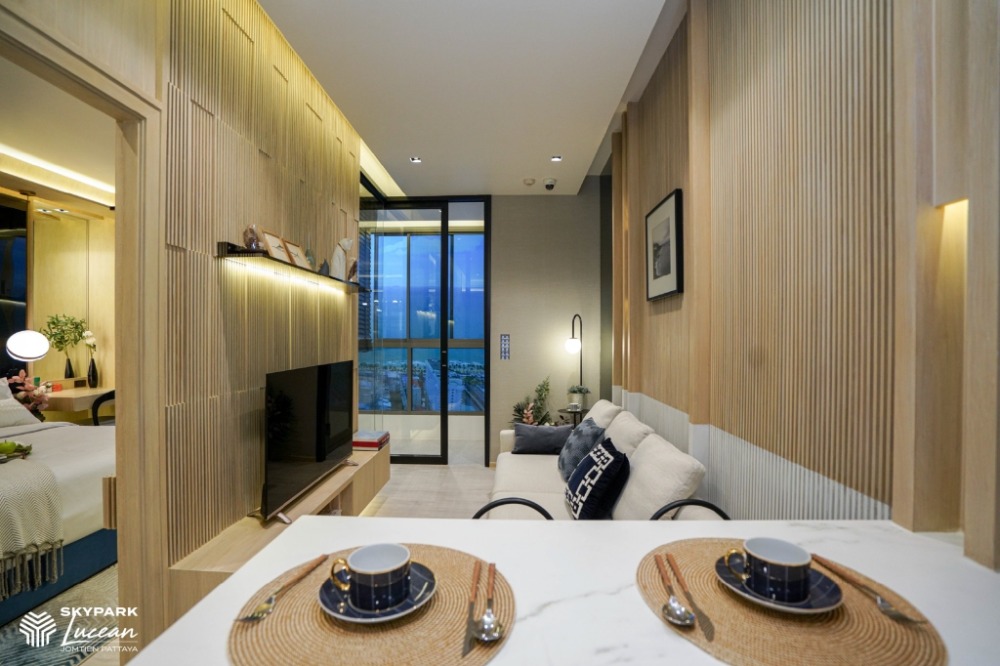 SKYPARK Lucean Jomtien / 1 Bedroom (SALE), สกายพาร์ค ลูเชียน จอมเทียนพัทยา / 1 ห้องนอน (ขาย) NEWC126