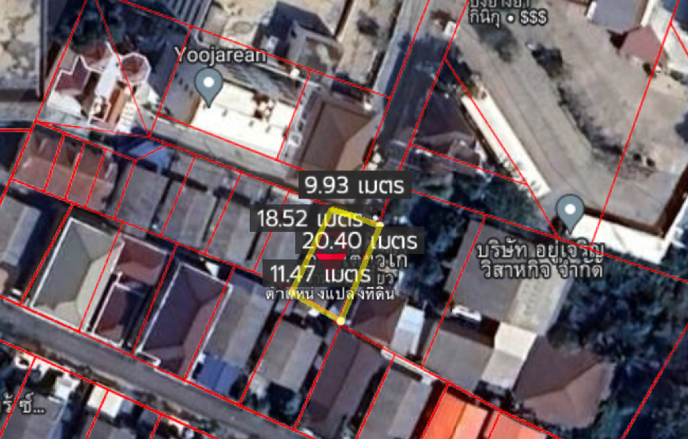 ติดกรมที่ดินห้วยขวาง ✨ ที่ดิน รัชดา 18 / 44 ตารางวา (ขาย), Land Ratchada 18 / 176 Square Metre (FOR SALE) NUB677