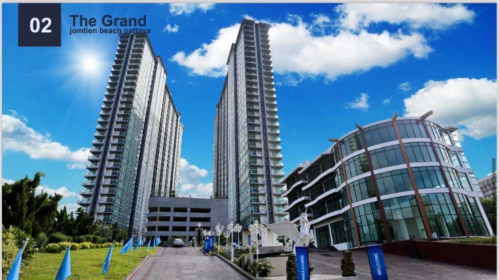 The Grand Jomtien Pattaya Beach / 1 Bedroom (FOR SALE), เดอะ แกรนด์ จอมเทียน พัทยา บีช / 1 ห้องนอน (ขาย) NEWC204