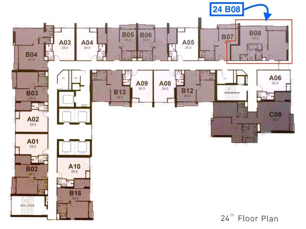 Rhythm Sukhumvit 36 - 38 / 1 Bedroom (SALE WITH TENANT), ริทึ่ม สุขุมวิท 36 - 38 / 1 ห้องนอน (ขายพร้อมผู้เช่า) HL711