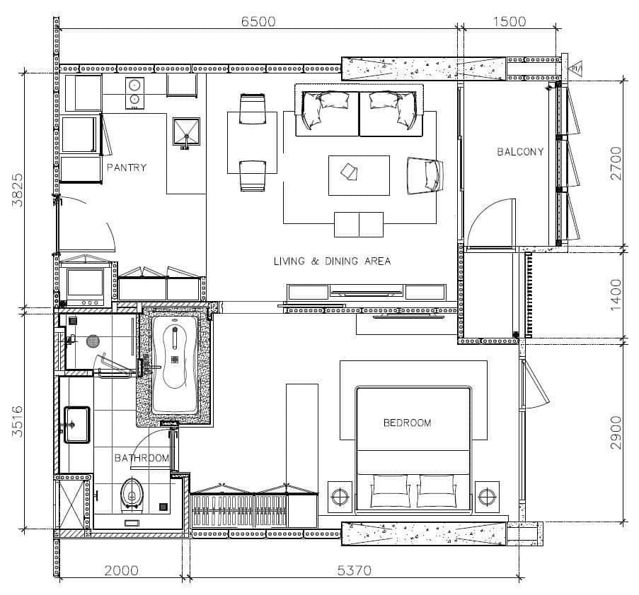 BEATNIQ Sukhumvit 32 / 1 Bedroom (SALE WITH TENANT), บีทนิค สุขุมวิท 32 / 1 ห้องนอน (ขายพร้อมผู้เช่า) HL743