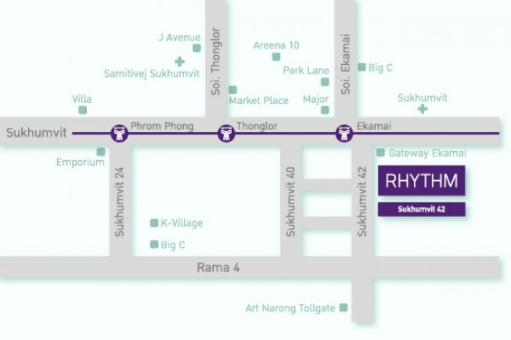 Rhythm Sukhumvit 42 / 1 Bedroom (SALE), ริทึ่ม สุขุมวิท 42 / 1 ห้องนอน (ขาย) HL834