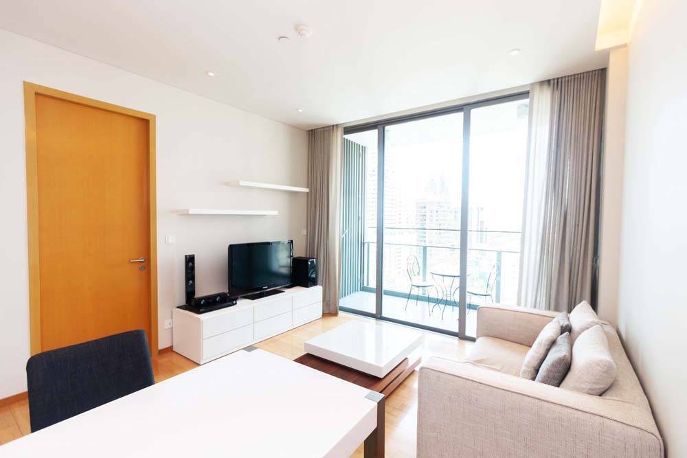 Aequa Sukhumvit 49 / 1 Bedroom (SALE WITH TENANT), เอควา สุขุมวิท 49 / 1 ห้องนอน (ขายพร้อมผู้เช่า) HL879