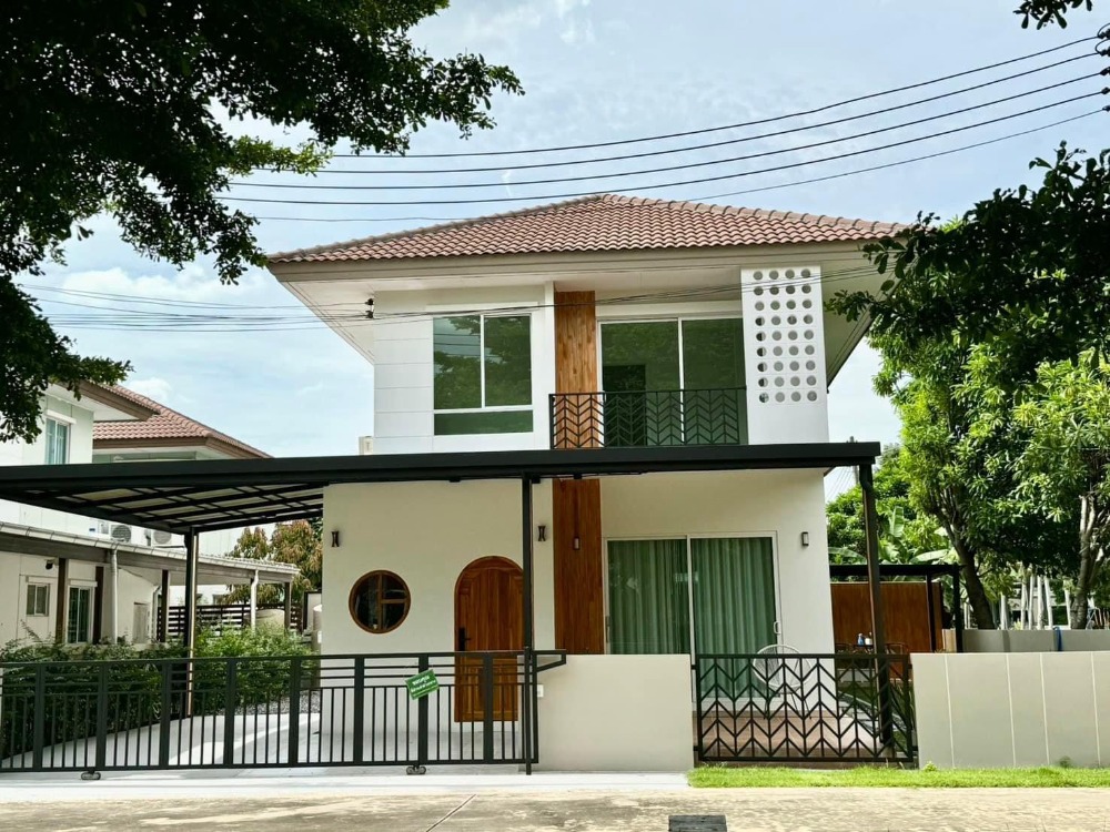 บ้านเดี่ยว เดอะทรัสต์ วิลล์ วัชรพล - หทัยราษฏร์ / 4 ห้องนอน (ขาย), The Trust Ville Watcharapol - Hathairat / Detached House (FOR SALE) FEW035