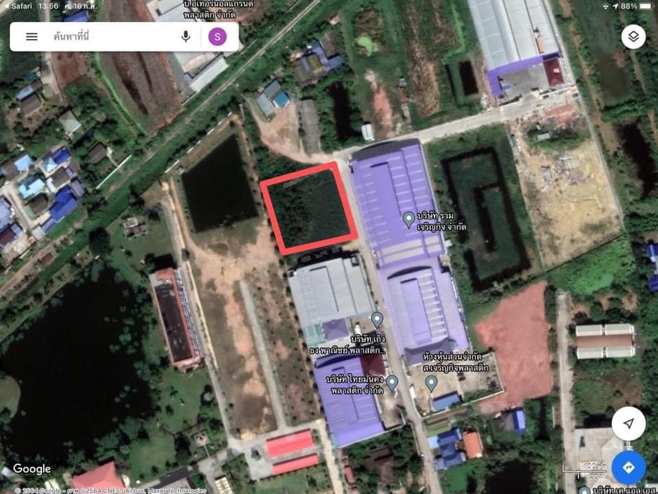 ที่ดิน บางน้ำจืด ใกล้ถนนพระราม 2 / (ขาย), Land Bang Nam Chuet near Rama 2 Road / (SALE) DAO238