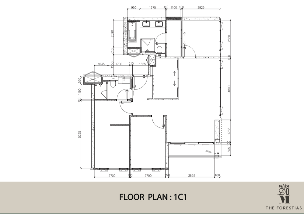 Whizdom The Forestias / 3 Bedrooms (SALE), วิสซ์ดอม เดอะ ฟอเรสเทียส์ / 3 ห้องนอน (ขาย) PUY446