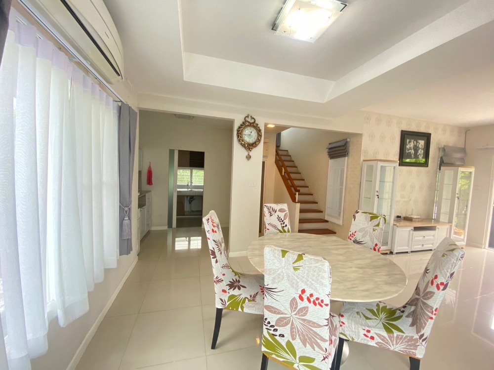 บ้านเดี่ยว มัณฑนา เลค วัชรพล / 3 ห้องนอน (ขาย), Mantana Lake Watcharapol / Detached House 3 Bedrooms (FOR SALE) FEW040