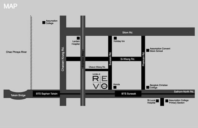 Noble Revo Silom / 2 Bedrooms (FOR SALE), โนเบิล รีโว สีลม / 2 ห้องนอน (ขาย) DO033