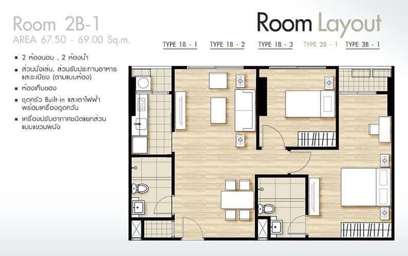 Hive Sathorn / 2 Bedrooms (FOR SALE), ไฮฟ์ สาทร / 2 ห้องนอน (ขาย) DO187