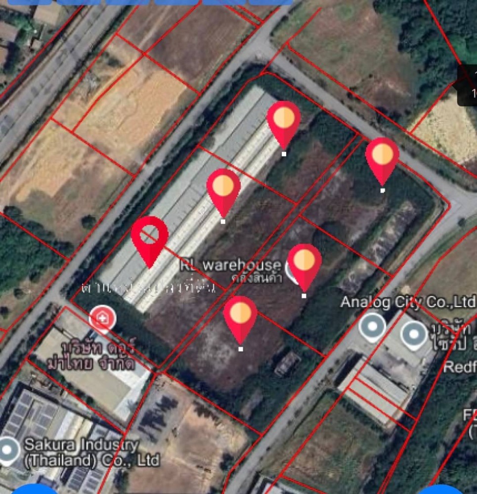 ที่ดิน นิคม WHA1 พร้อมโกดัง / (ขาย), Land WHA1 Industrial Estate with Warehouse / (SALE) NEWC250