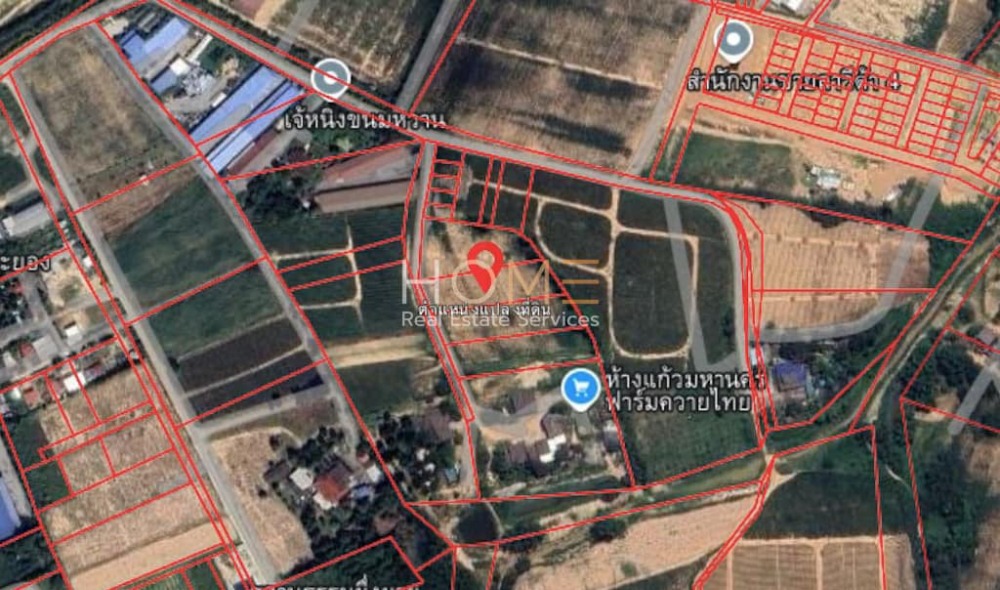 ที่ดิน ผังม่วง มาบยางพร ระยอง / (ขาย), Land Phang Muang Map Yang Phon Rayong / (SALE) NEWC308