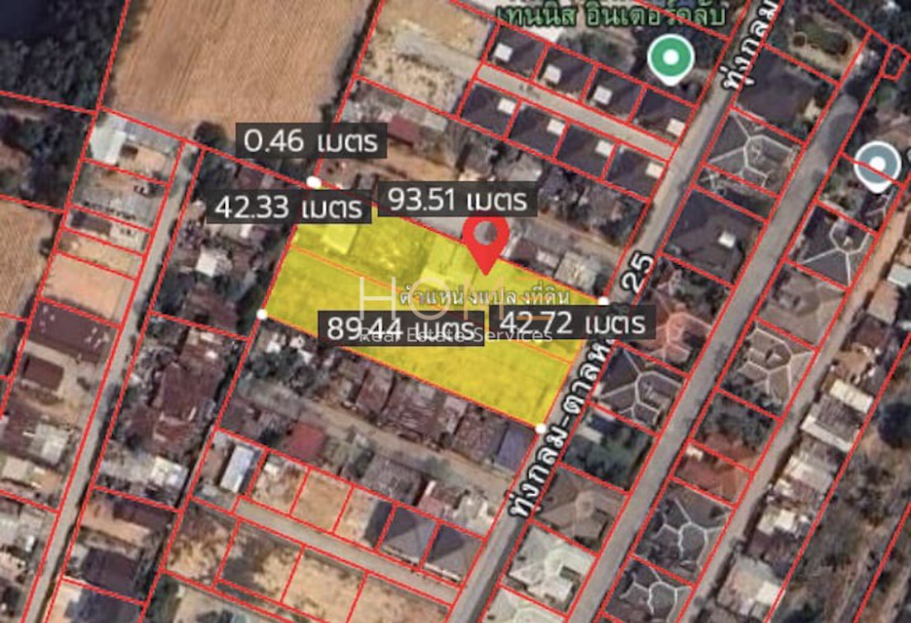 ที่ดิน ทุ่งกลมตาลหมัน 25 / (ขาย), Land Toongklom Talman 25 / (SALE) NEWC339