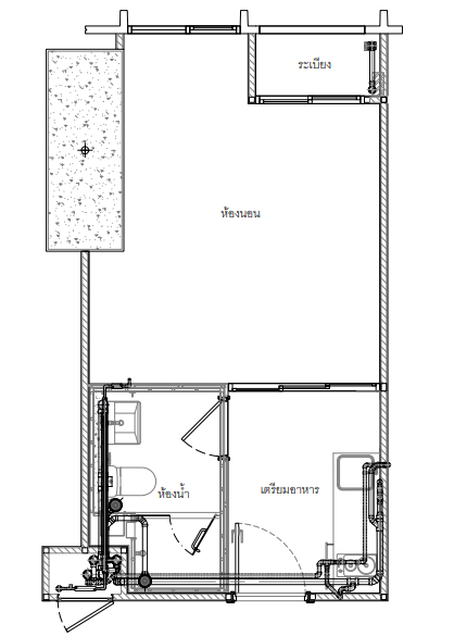 Life Ladprao / Studio (FOR SALE), ไลฟ์ ลาดพร้าว / ห้องสตูดิโอ (ขาย) QC009