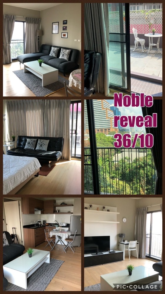 โนเบิล รีวีล / 1 ห้องนอน (ขาย), Noble Reveal / 1 Bedroom (SALE) HL1670