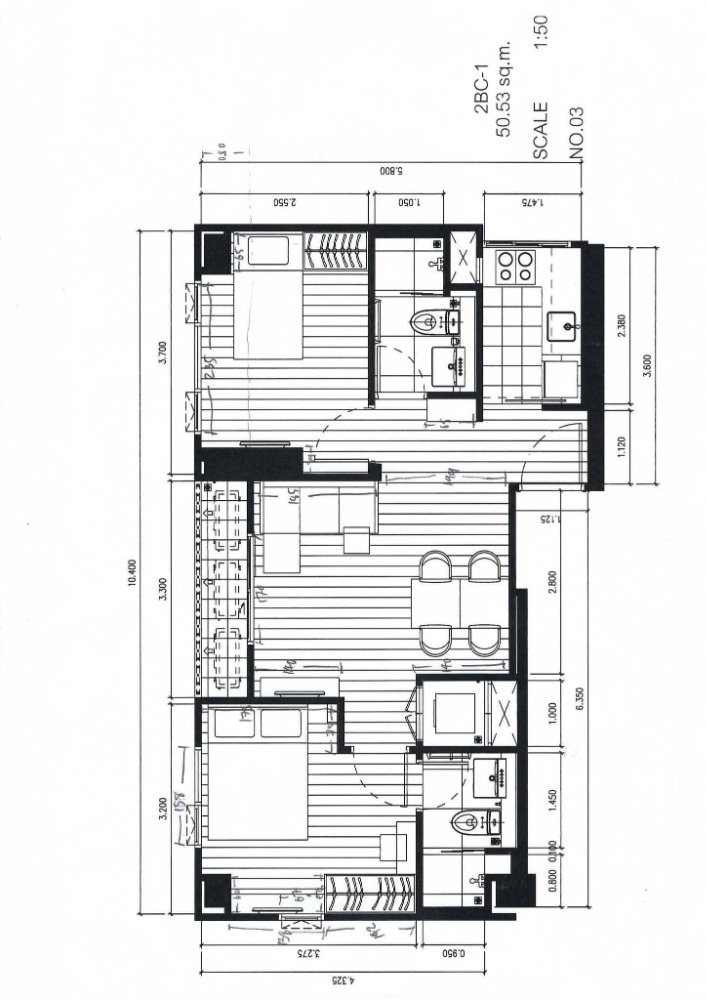 เดอะ ไพรเวซี่ ท่าพระ อินเตอร์เชนจ์ / 2 ห้องนอน (ขาย), The Privacy Thaphra Interchange / 2 Bedrooms (SALE) MHOW320