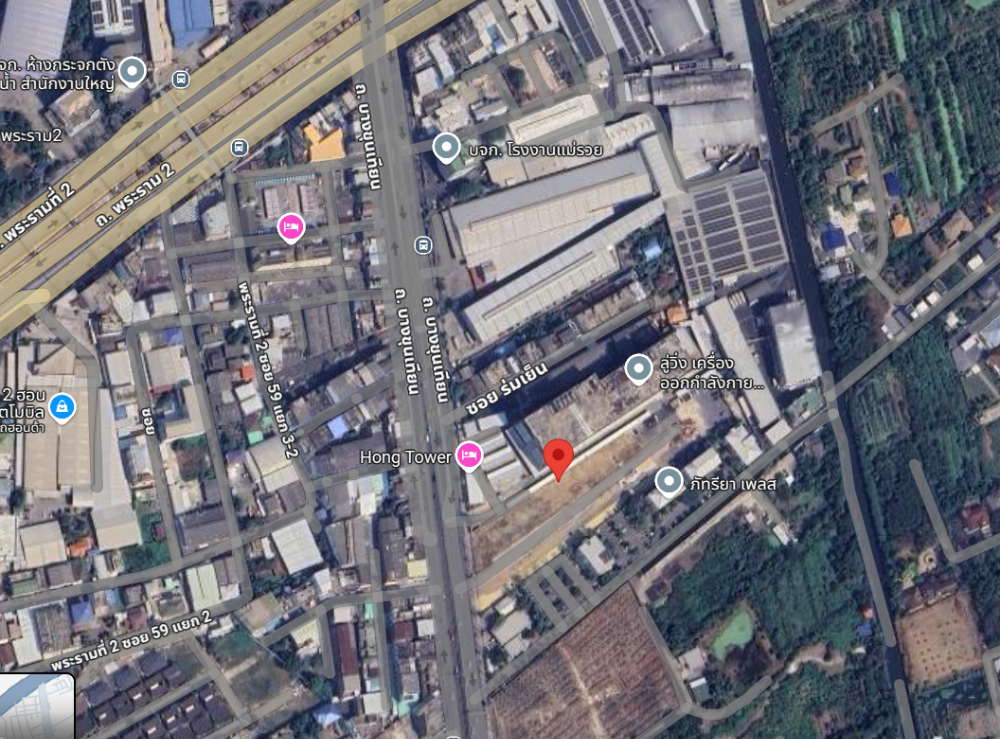 ที่ดิน ติดถนนบางขุนเทียน / (เช่า), Land next to Bang Khun Thian Road / (RENT) DAO193