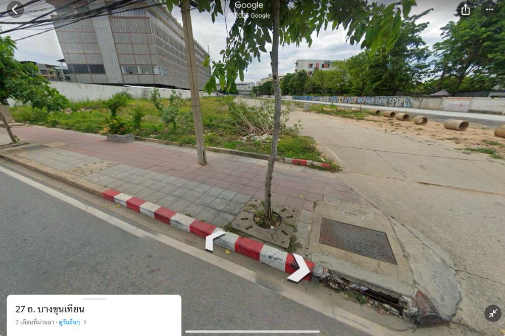 ที่ดิน ติดถนนบางขุนเทียน / (เช่า), Land next to Bang Khun Thian Road / (RENT) DAO193