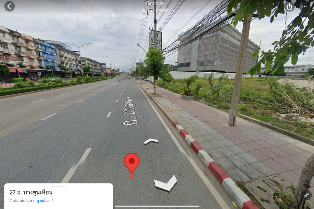 ที่ดิน ติดถนนบางขุนเทียน / (เช่า), Land next to Bang Khun Thian Road / (RENT) DAO193