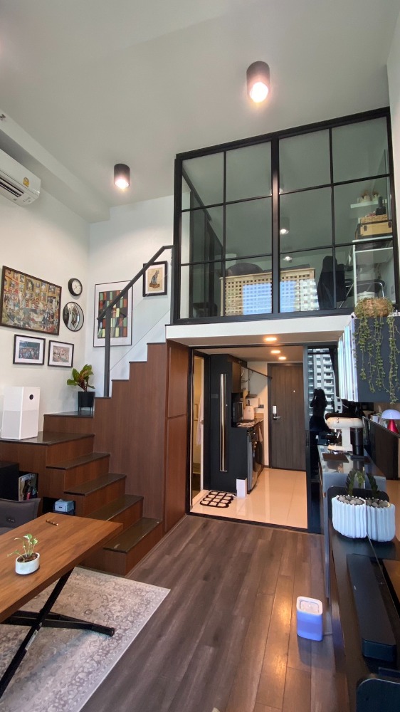 KnightsBridge Space Rama 9 / Duplex 1 Bedroom (FOR SALE), ไนท์บริดจ์ สเปซ พระราม 9 / ดูเพล็กซ์ 1 ห้องนอน (ขาย) F155