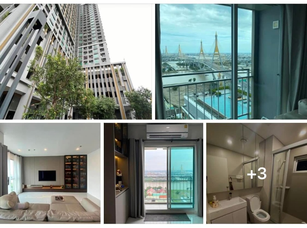 Lumpini Place Rama 3 - Riverine / 2 Bedrooms (FOR SALE), ลุมพินี เพลส พระราม 3 - ริเวอร์ไรน์ / 2 ห้องนอน (ขาย) CREAM2041