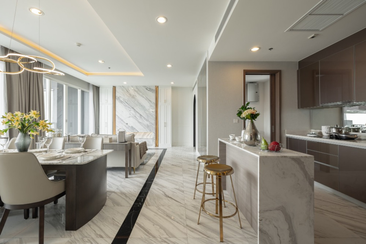 Menam Residences / 4 Bedrooms (FOR SALE), แม่น้ำ เรสซิเดนท์ / 4 ห้องนอน (ขาย) PT071