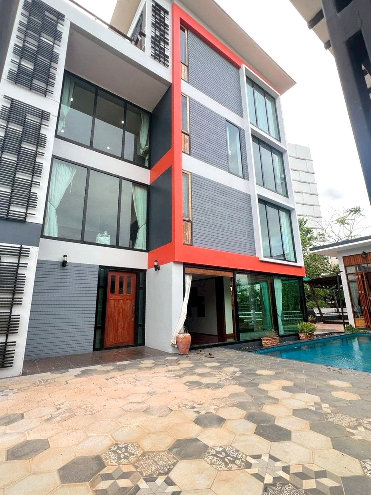 บ้านพักวิวทะเล ใกล้รีสอร์ท 5 ดาว โซนวังแก้ว 🌊 บ้านพักสวนวังแก้ว / 3 ห้องนอน (ขาย), Wang Kaew Garden House / 3 Bedrooms (FOR SALE) AM044