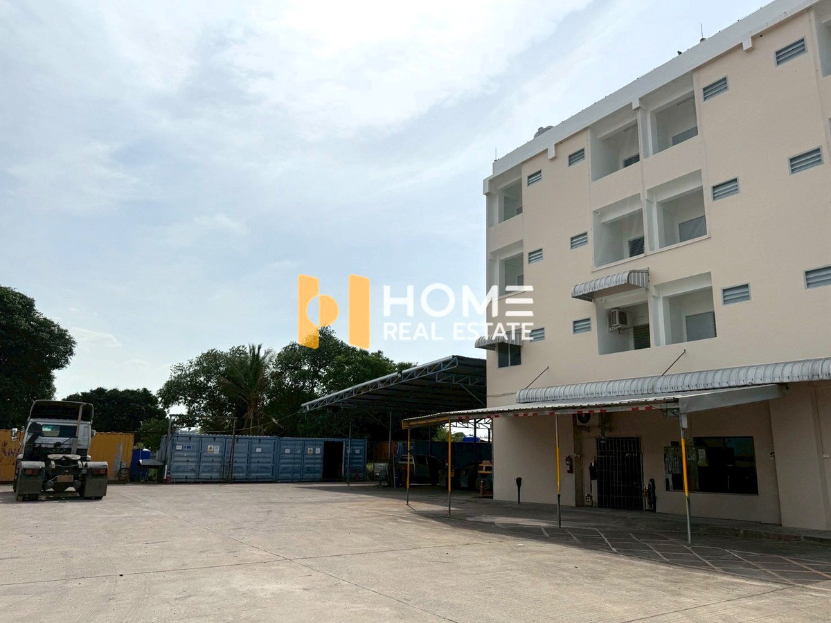 ที่ดินพร้อมอาคาร 4 ชั้น 14 ไร่ หนองยายบู่ สุรศักดิ์ ศรีราชา / (เช่า), Land with 4-Storey Building 14 Rai Nong Yai Bu Surasak Sriracha (FOR RENT) YEAN125