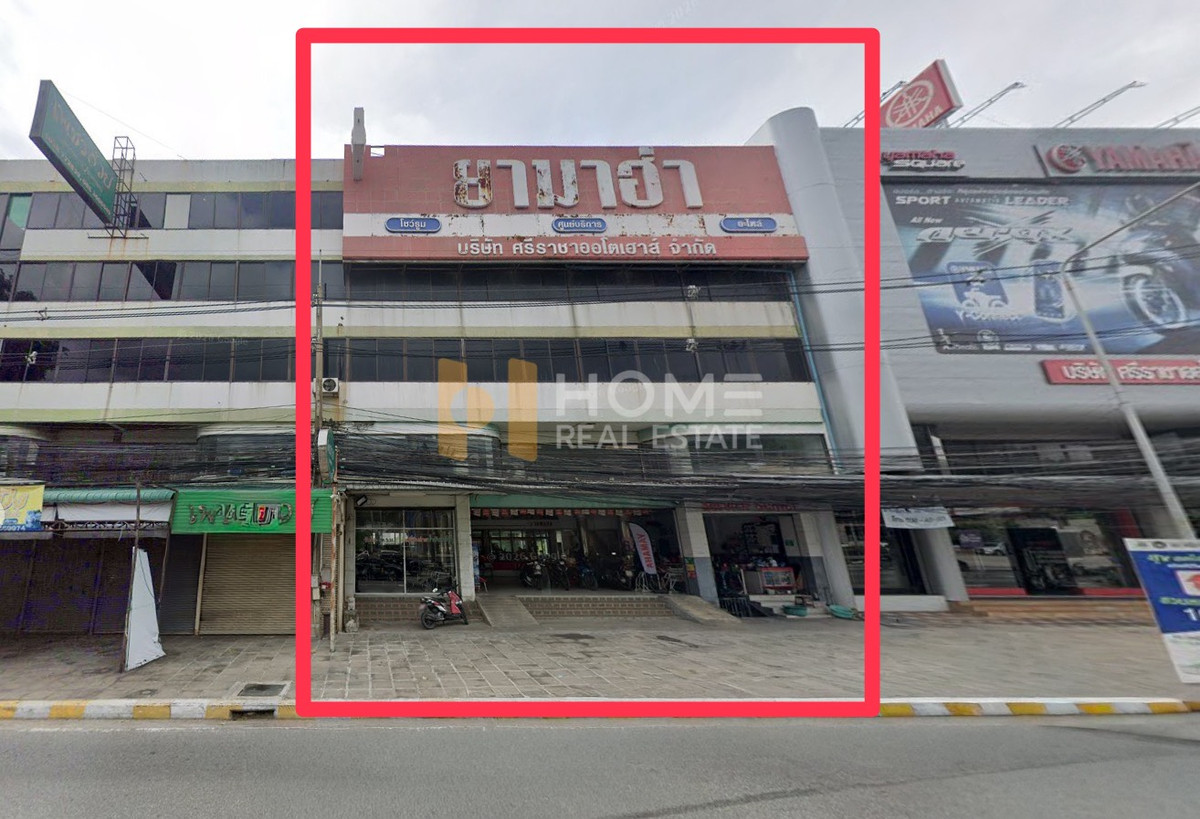 อาคารพาณิชย์ 4 คูหา ศรีราชา ชลบุรี / 6 ชั้น (ขายและเช่า), Commercial building 4 units Sriracha Chonburi / 6 - Storey (SALE & AVAILABLE) YEAN131