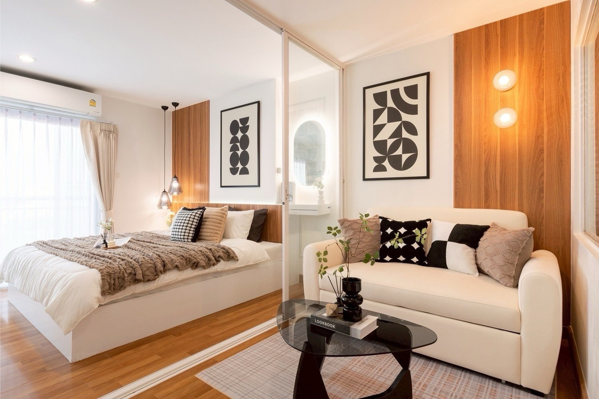 Grene Condo Sutthisan / 1 Bedroom (FOR SALE), กรีเน่ คอนโด สุทธิสาร / 1 ห้องนอน (ขาย) POP060